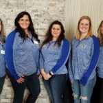 Alissa, Kim, Sanda, Ashley and Ashten. 2019 Iowa City Spring Training Conference Planning committee
