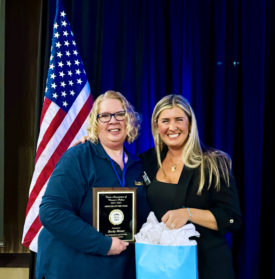 Becky Moser, IaAWP Officer of the Year