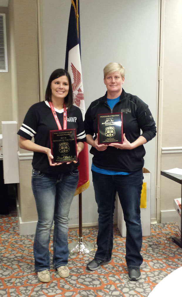 Officer of the Year award winner
